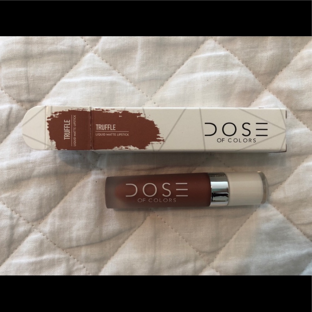 Dose of Colors Liquid Matte Lipstick in Truffle